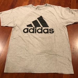 Adidas Gray Short Sleeve Shirt